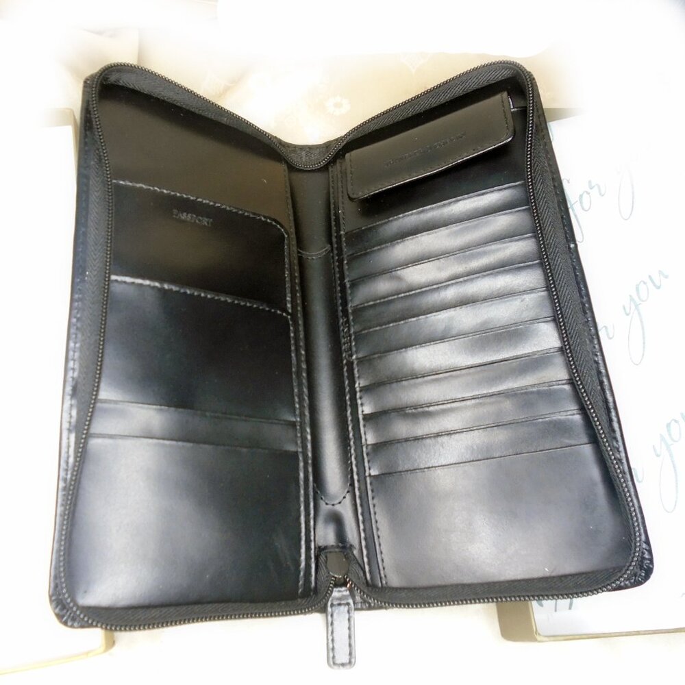 Passport Wallet for Travelers Holds Plane Tickets, Travelers Checks, etc~~#2 - Picture 2 of 8